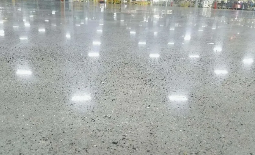 Полировка полов в промышленных и коммерческих зданиях