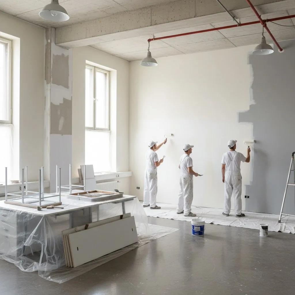 Бюджетный ремонт офисов