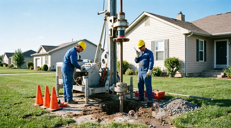 Вода на участке: этапы бурения скважины