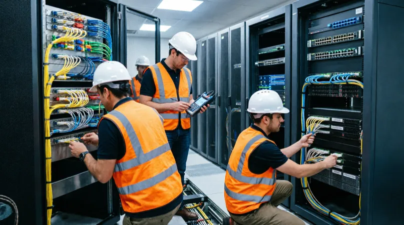 Обслуживание слаботочных систем