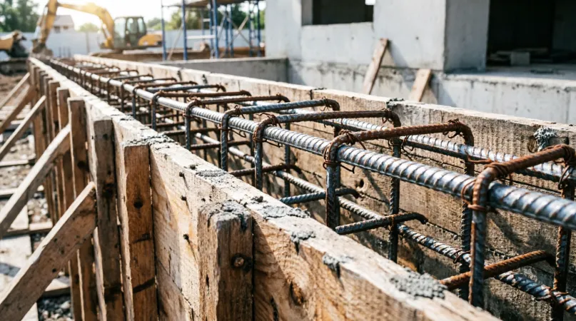 Армирующий пояс при строительстве домов