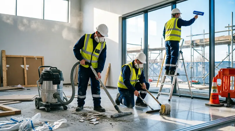 Уборка после ремонта, своими силами или клининговой кампанией?