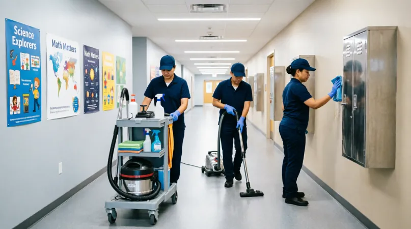 Уборка частных школ