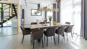 Дом «Латте» с плоской кровлей в деревне Свитино Наро-Фоминского района Московской области