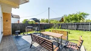 Дом «Латте» с плоской кровлей в деревне Свитино Наро-Фоминского района Московской области