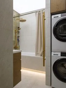 Дизайнерский ремонт однокомнатной квартиры в ЖК «Level Нагатинская» в Москве Дизайнерский ремонт однокомнатной квартиры в ЖК «Level Нагатинская» в Москве