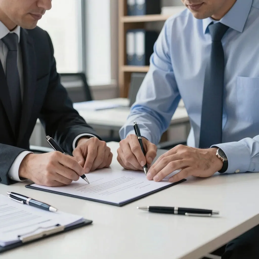 Подписание договора