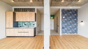 Дизайнерский ремонт квартиры площадью 77 м² в ЖК «I Love» в Москве