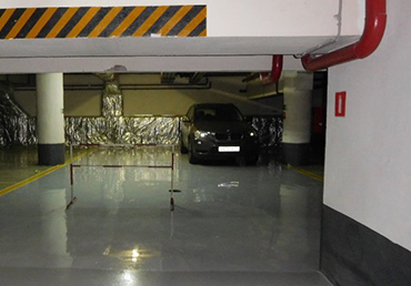 Ремонт полимерного покрытия паркинга в ТСЖ “На Обыденском”