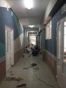 Текущий ремонт помещений ГБОУ Школа №1205